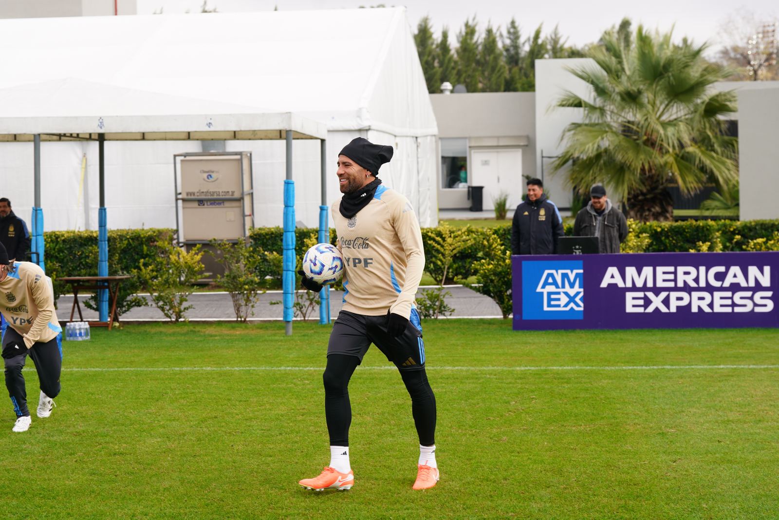 Movimientos previos al entrenamiento